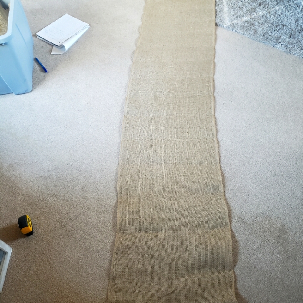 Burlap runners